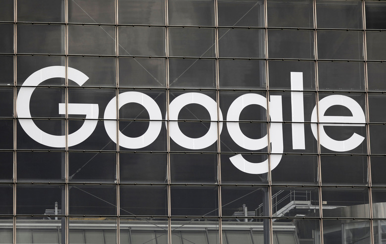 The logo of Google is seen on a building at la Defense business and financial district in Courbevoie near Paris, France, September 1, 2020.  REUTERS/Charles Platiau