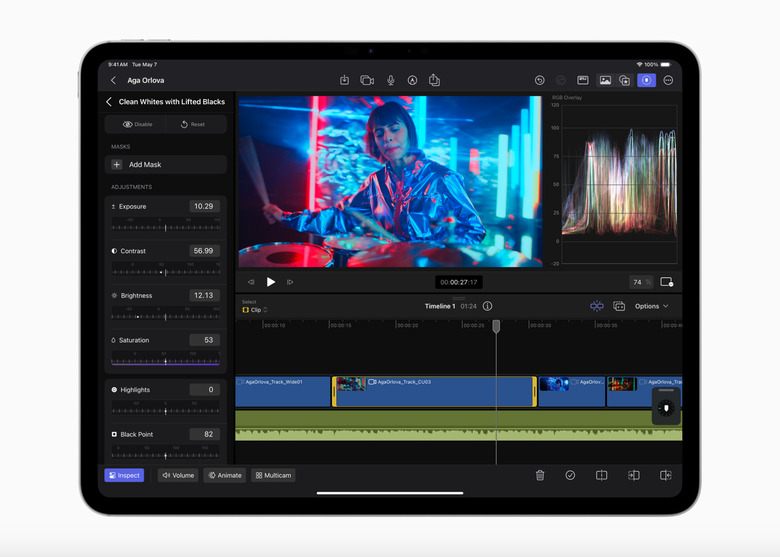 An image of the app in action,
