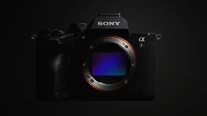 Sony A7R VI camera shown from the top