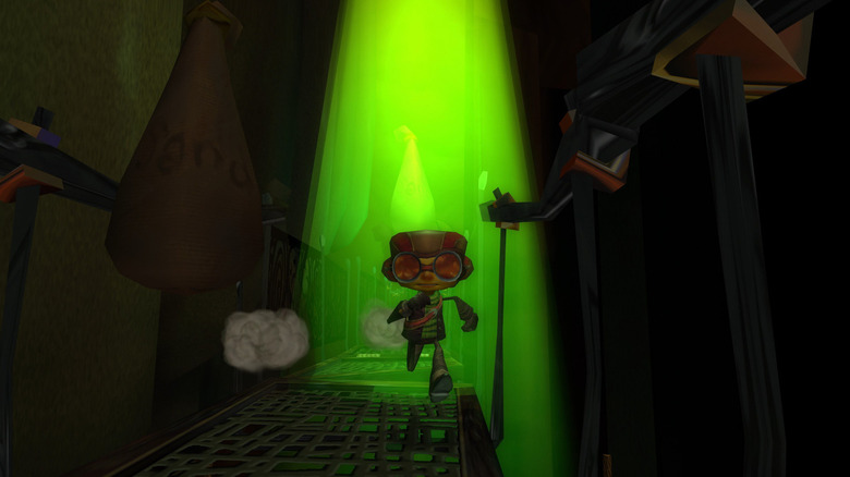 A screenshot from video game Psychonauts.